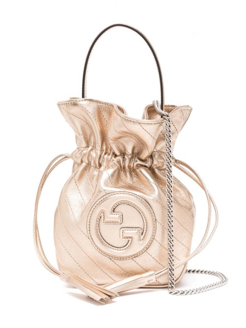 Gucci mini Blondie bucket bag - Gold von Gucci