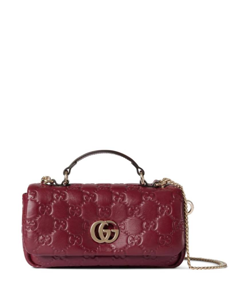 Gucci mini GG Milano tote bag - Red von Gucci