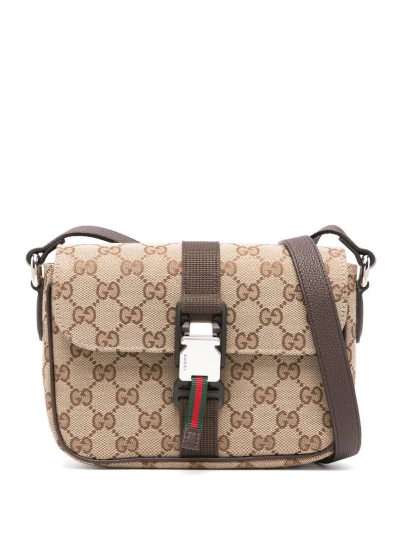 Gucci mini GG messenger bag - Neutrals von Gucci