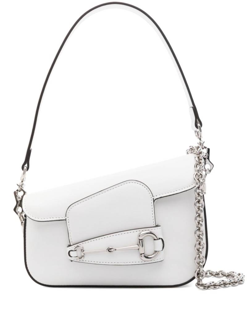 Gucci mini Horsebit 1955 shoulder bag - White von Gucci