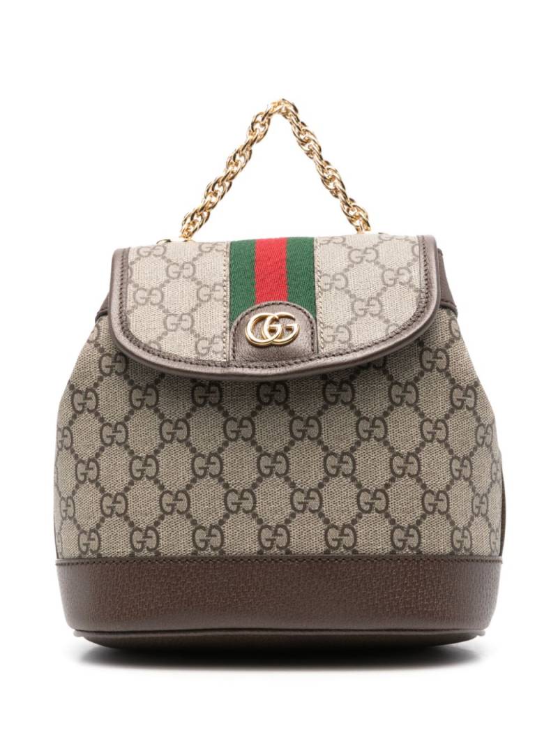 Gucci mini Ophidia backpack - Neutrals von Gucci