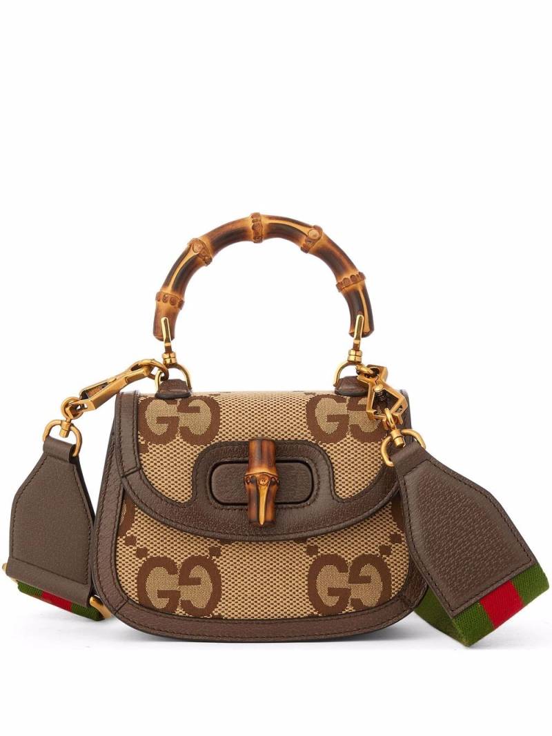 Gucci mini jumbo GG tote bag - Neutrals von Gucci