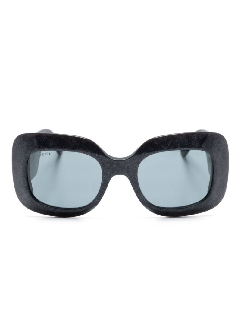 Gucci Eyewear oversize-frame sunglasses - Black von Gucci Eyewear