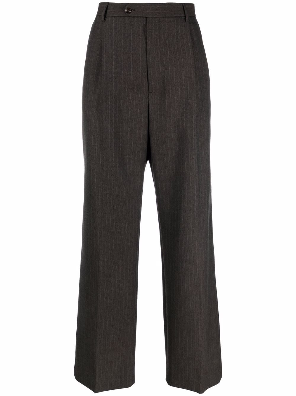 Gucci pinstripe wool trousers - Grey von Gucci