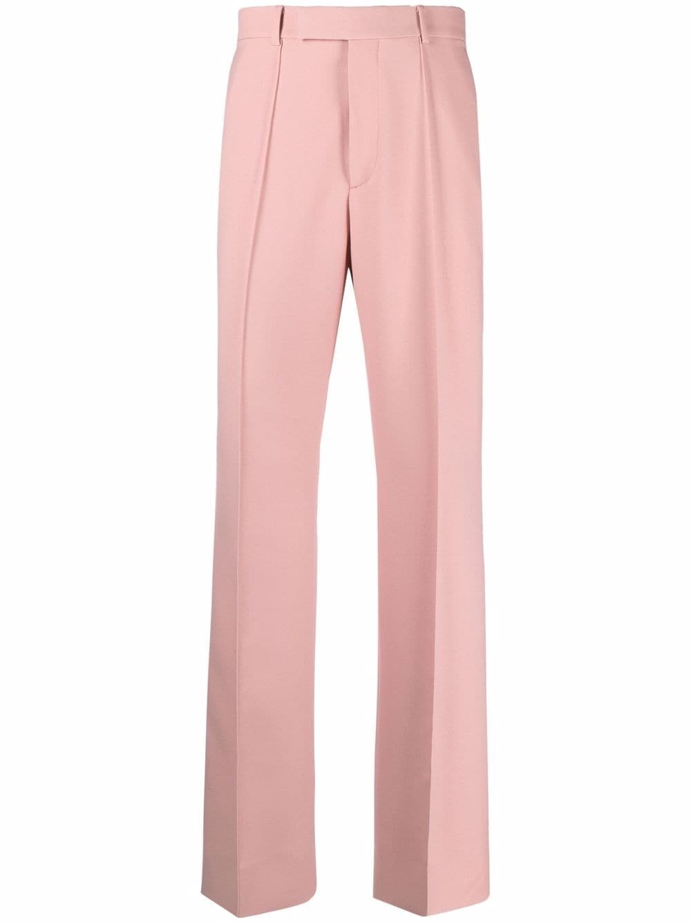 Gucci pressed-crease tailored trousers - Pink von Gucci