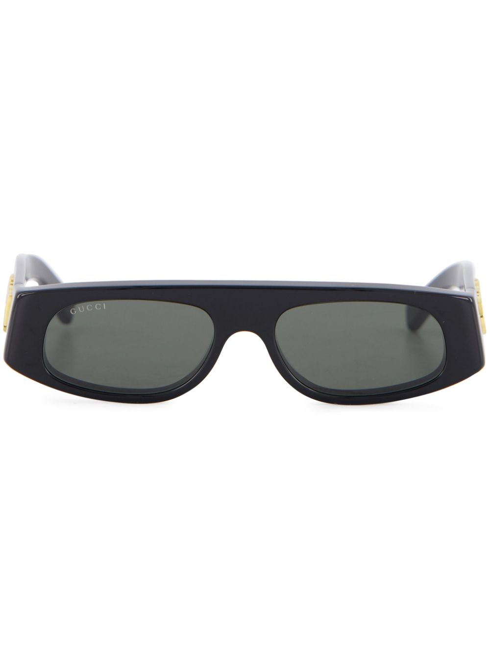 Gucci Eyewear rectangle-frame sunglasses - Black von Gucci Eyewear