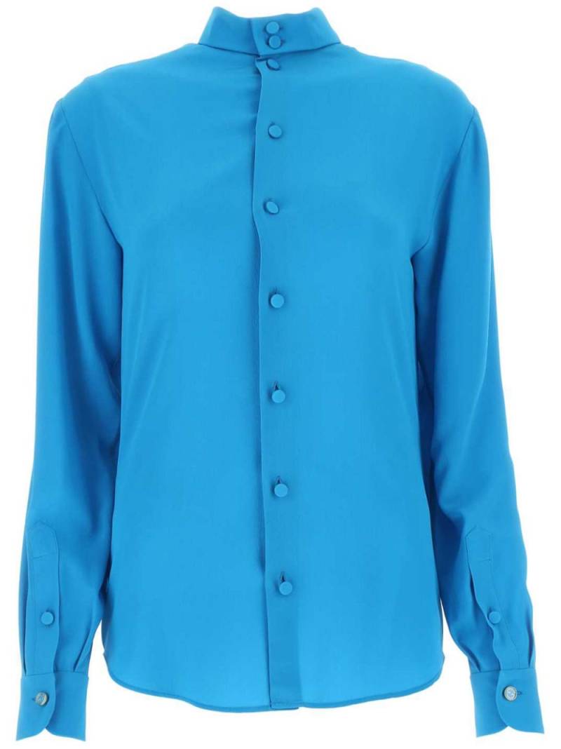 Gucci silk crêpe-de-chine blouse - Blue von Gucci