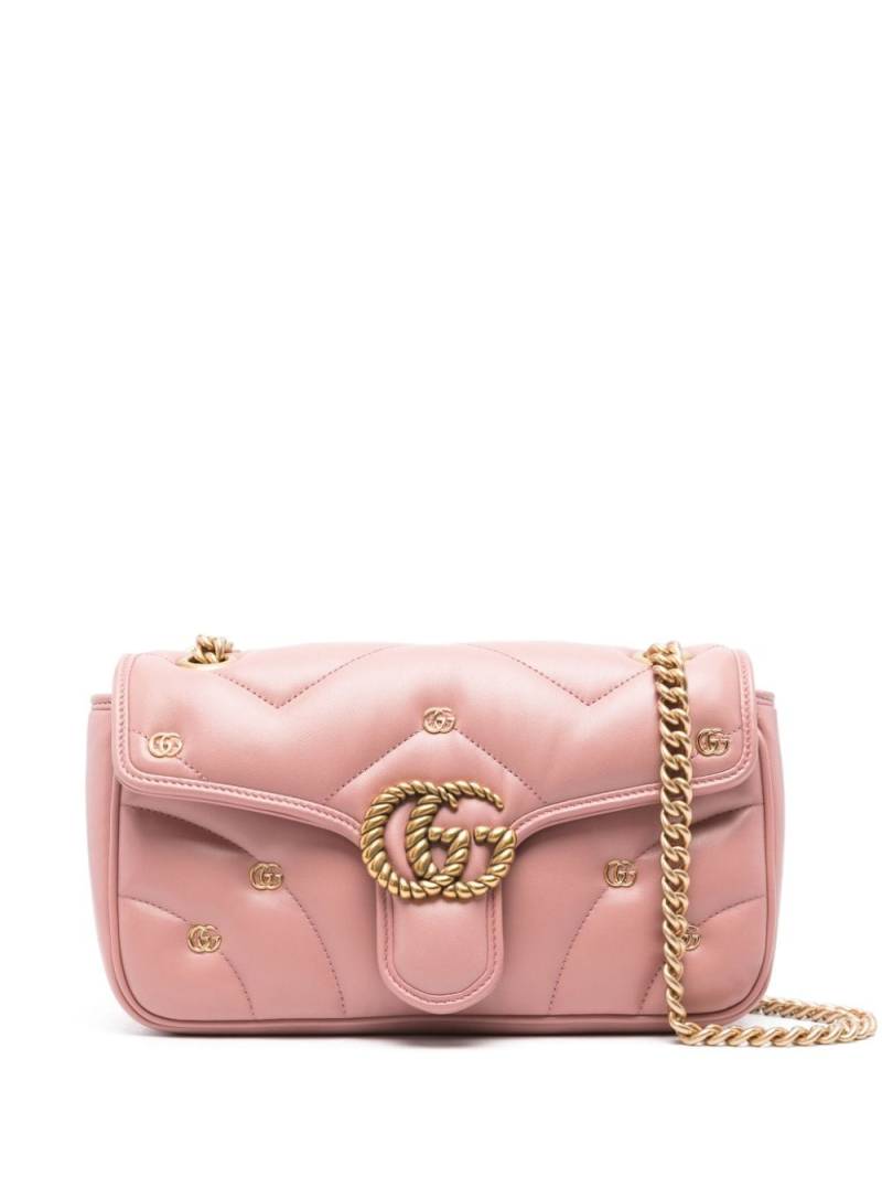 Gucci small GG Marmont shoulder bag - Pink von Gucci