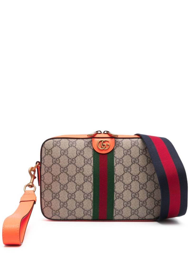 Gucci small Ophidia GG messenger bag - Brown von Gucci