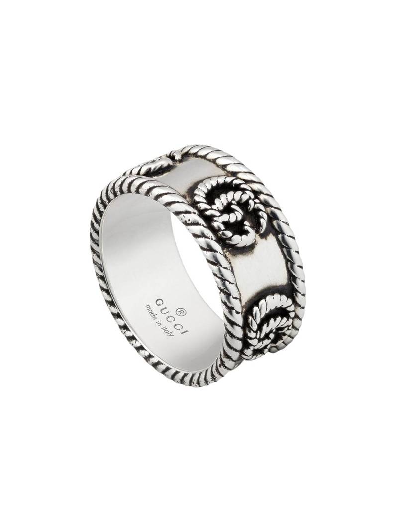 Gucci sterling silver GG Marmont ring von Gucci