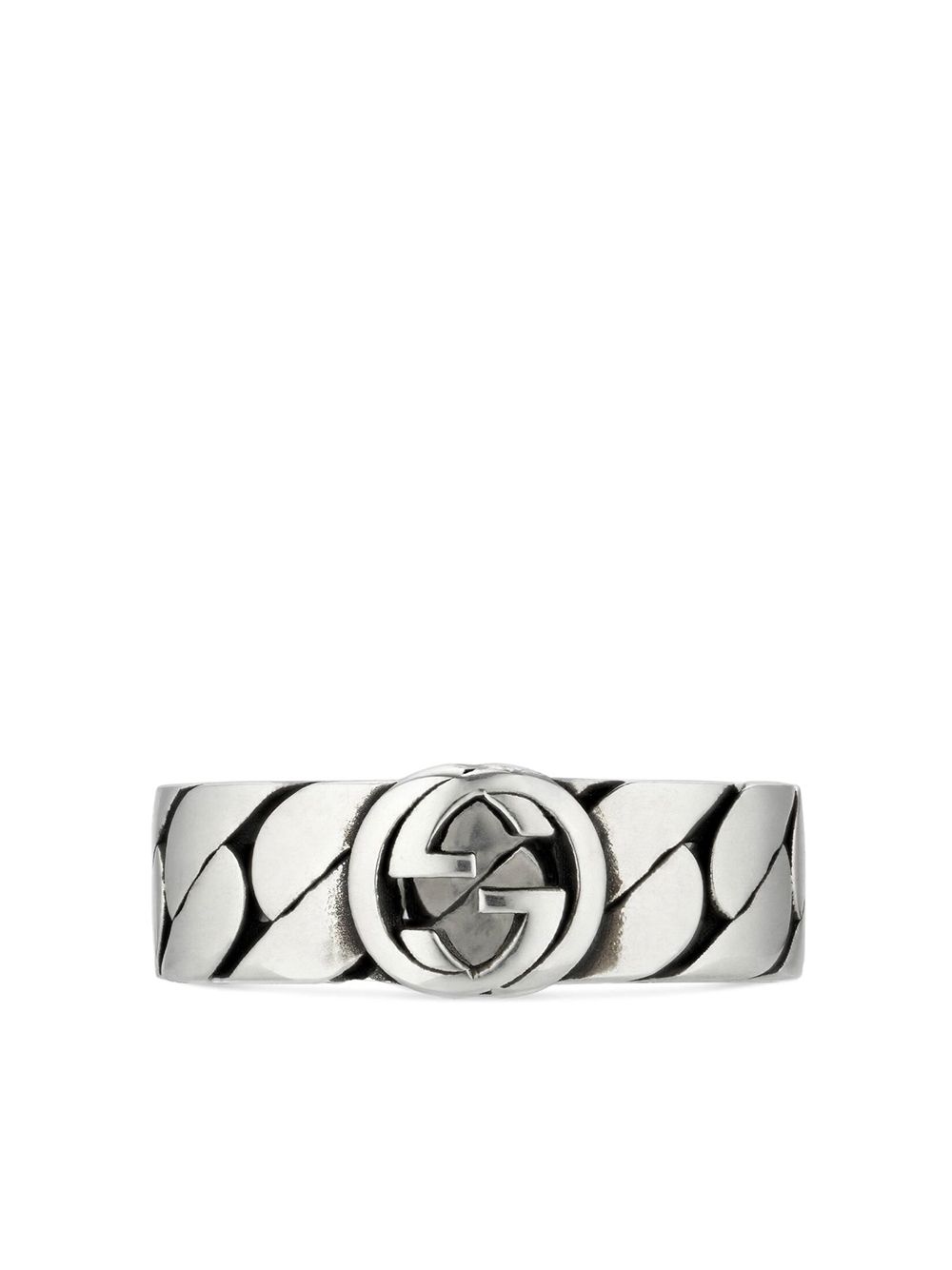 Gucci sterling silver Interlocking G ring von Gucci