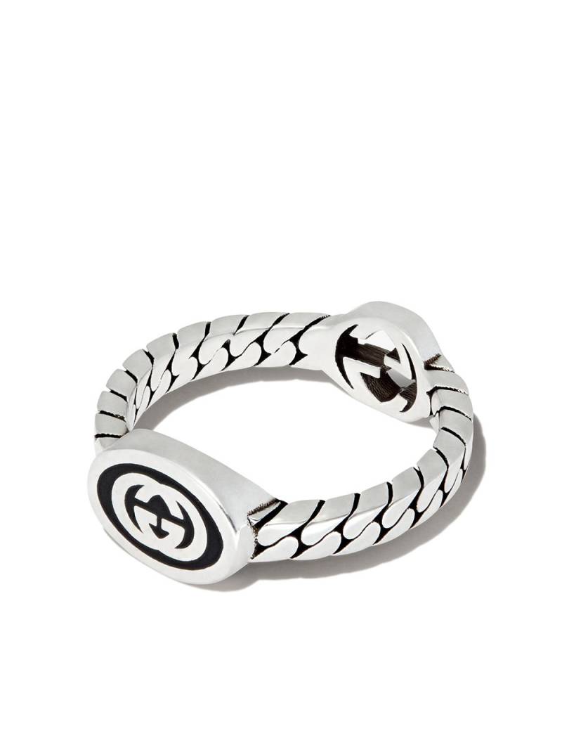 Gucci sterling silver Interlocking ring von Gucci