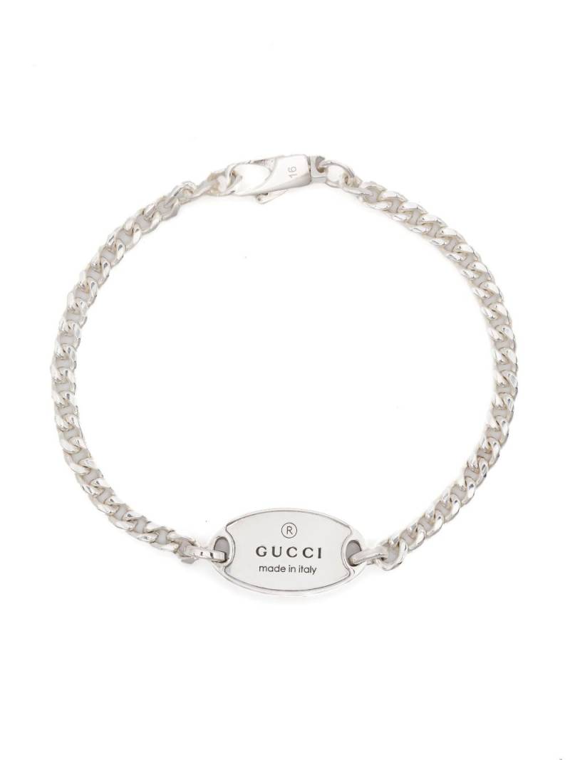 Gucci sterling silver Trademark bracelet von Gucci