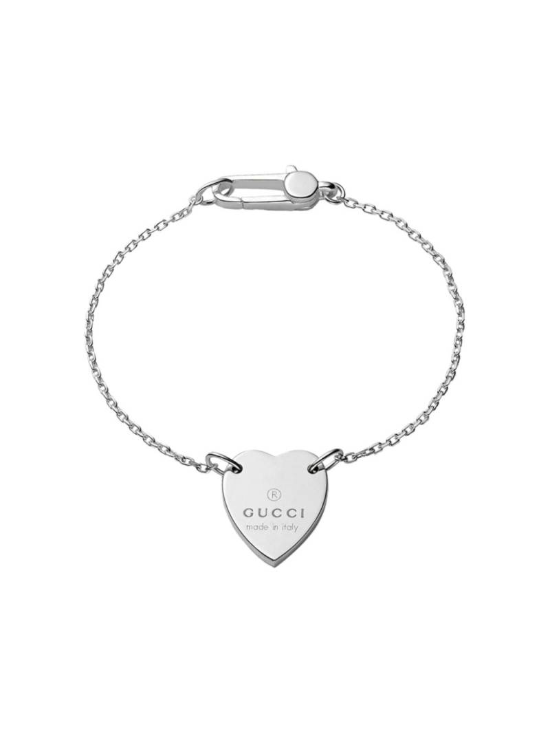 Gucci sterling silver Trademark charm bracelet von Gucci