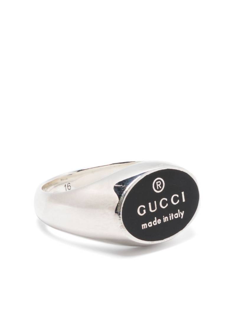 Gucci sterling sliver Trademark ring - Silver von Gucci