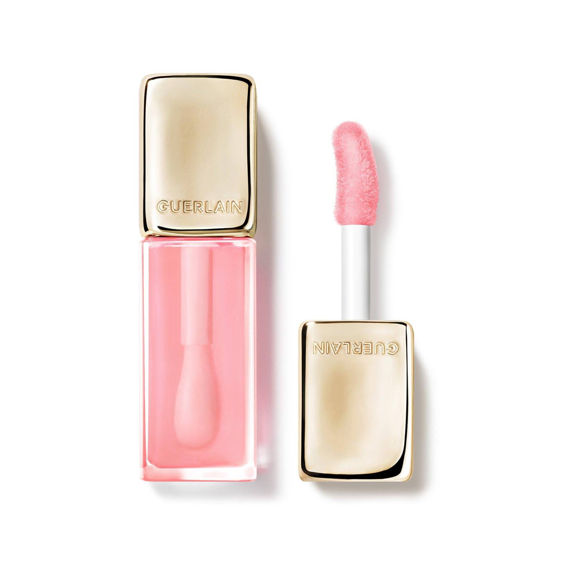 Kisskiss Bee Glow Oil 92% Natural-origin Honey Tint Lip Oil Damen  ROSE GLOW 9,5 ml von Guerlain