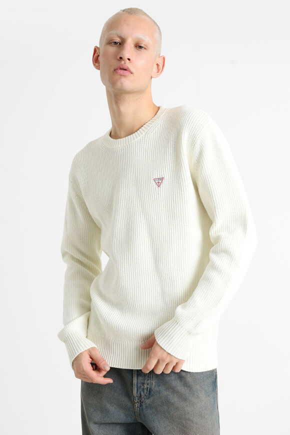 Guess Jeans Strickpullover | Warm White | Herren | M Guess Jeans Strickpullover | Warm White | Herren | M von Guess Jeans