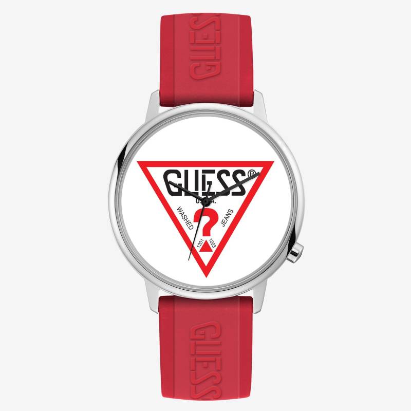 Analoguhr Damen Rot 42mm von Guess Originals