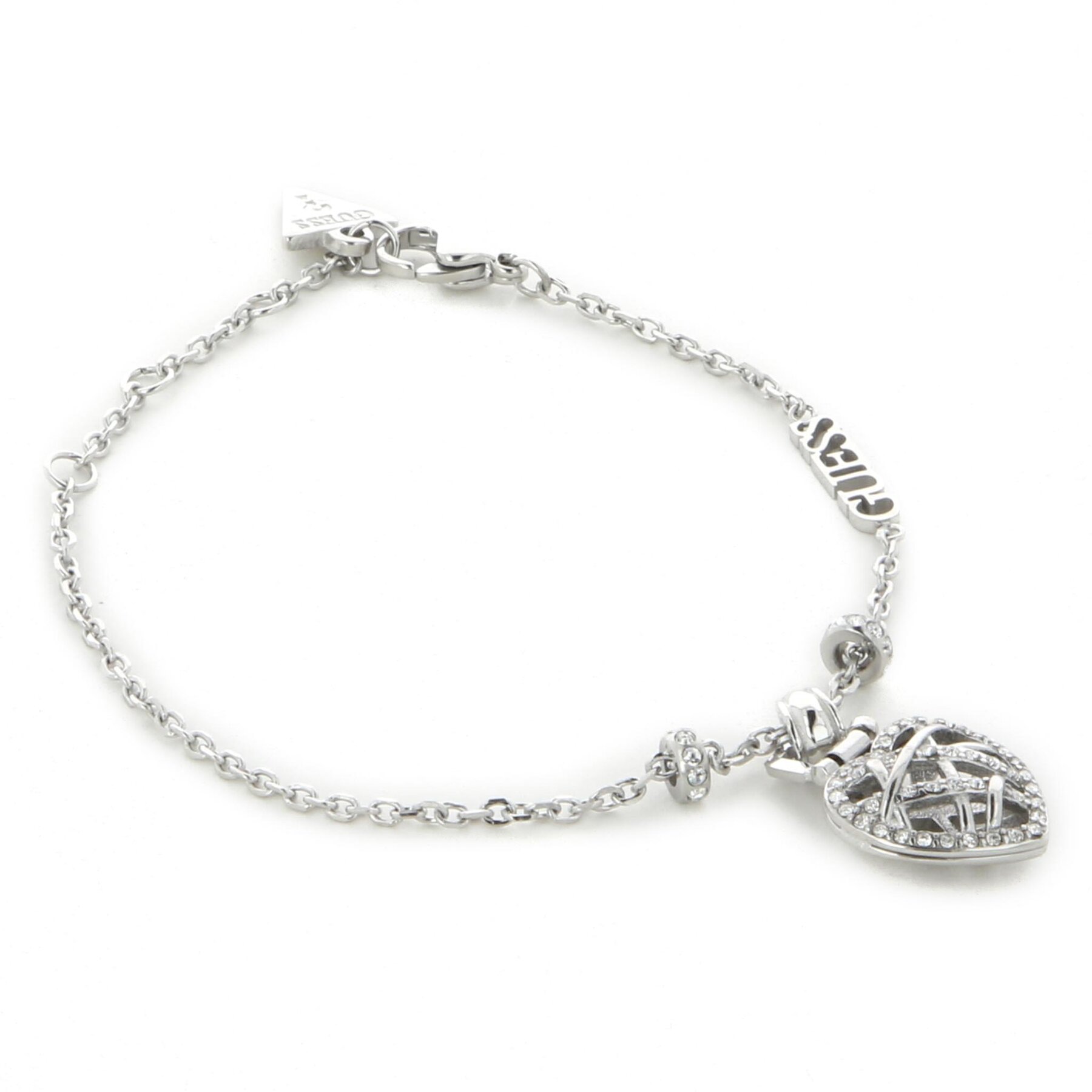 Armband Guess Heart Cage JUBB03 100JW Silber rhodiniert Armband Guess Heart Cage JUBB03 100JW Silber rhodiniert von Guess