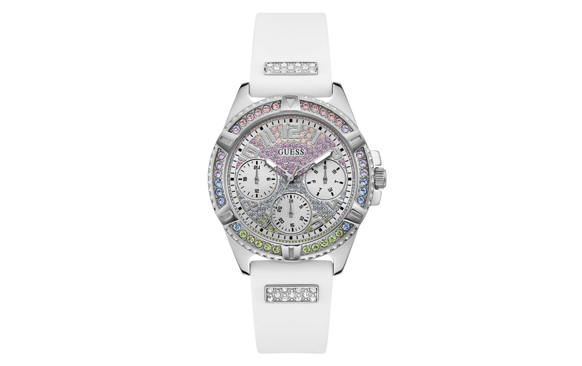 Guess Quarzuhr »Frontier GW0045L1 Ø 40 mm, Damen« von Guess