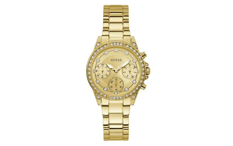 Guess Chronograph »Gemini W1293L1 Ø 36 mm Damen« von Guess