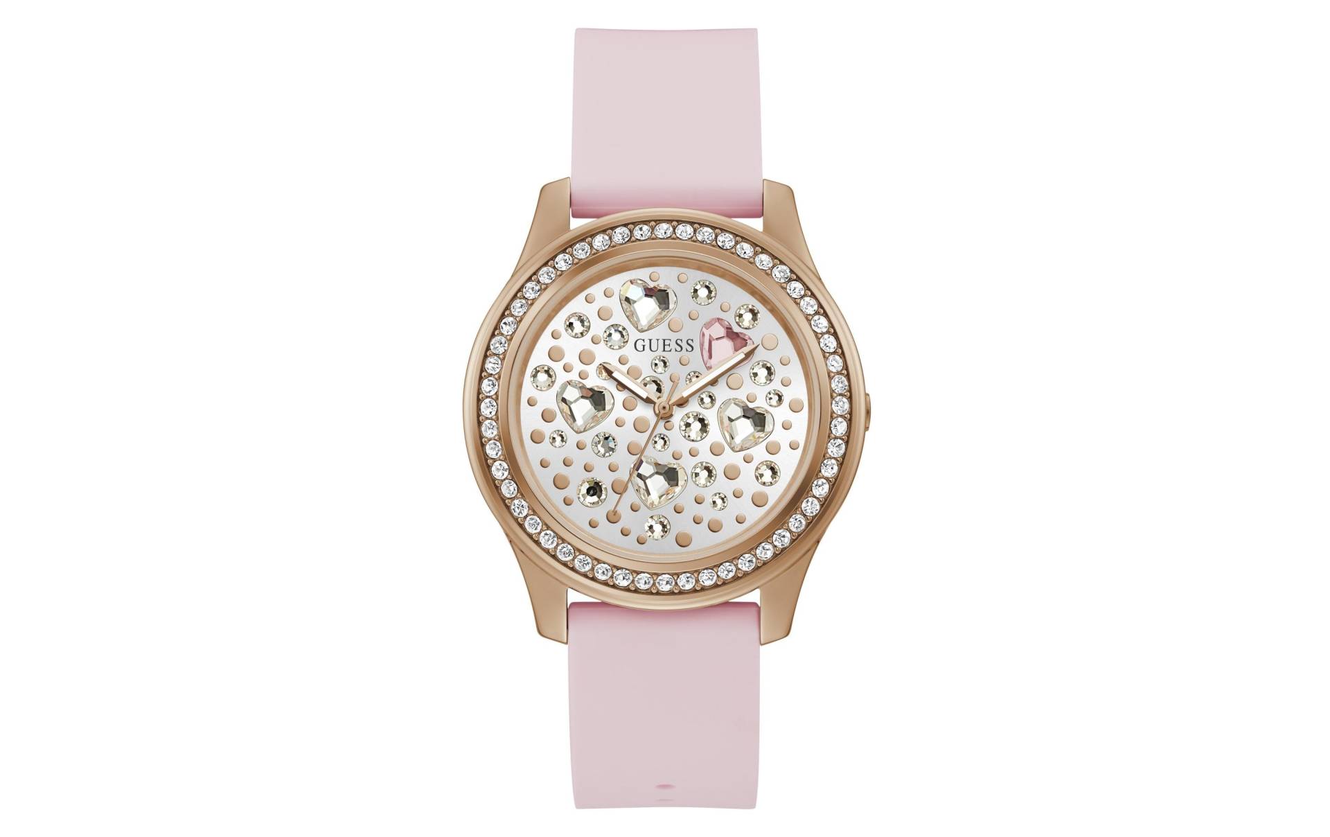 Guess Quarzuhr »Heartbeat GW0006L2 Ø 42 mm Damen« Guess Quarzuhr »Heartbeat GW0006L2 Ø 42 mm Damen« von Guess
