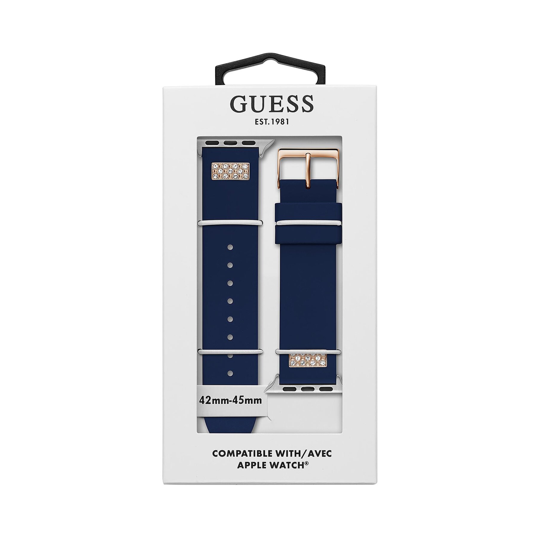 Ersatzarmband für Apple Watch Guess CS3004S3 Dunkelblau Ersatzarmband für Apple Watch Guess CS3004S3 Dunkelblau von Guess