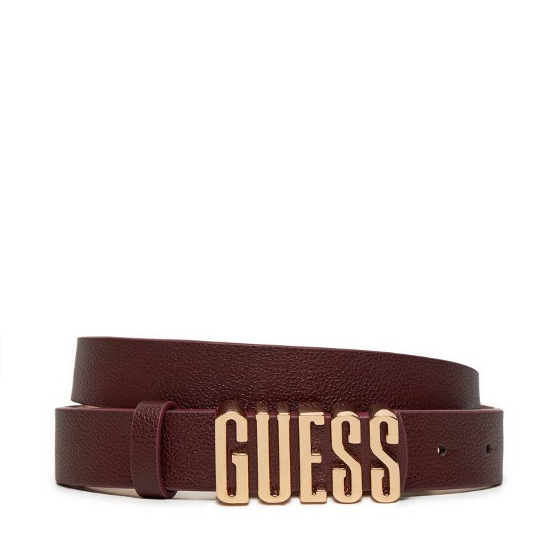 Damengürtel Guess BW9114 P4225 Dunkelrot von Guess