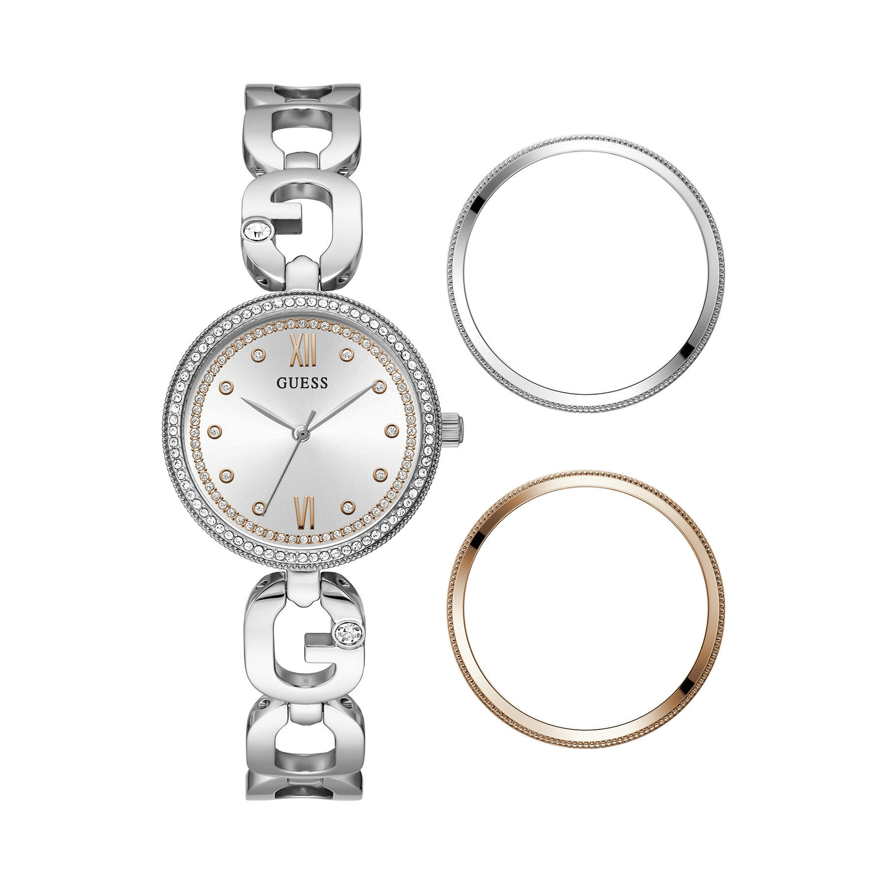 Damenuhr Guess Empower GW0693L1 Silberfarben Damenuhr Guess Empower GW0693L1 Silberfarben von Guess