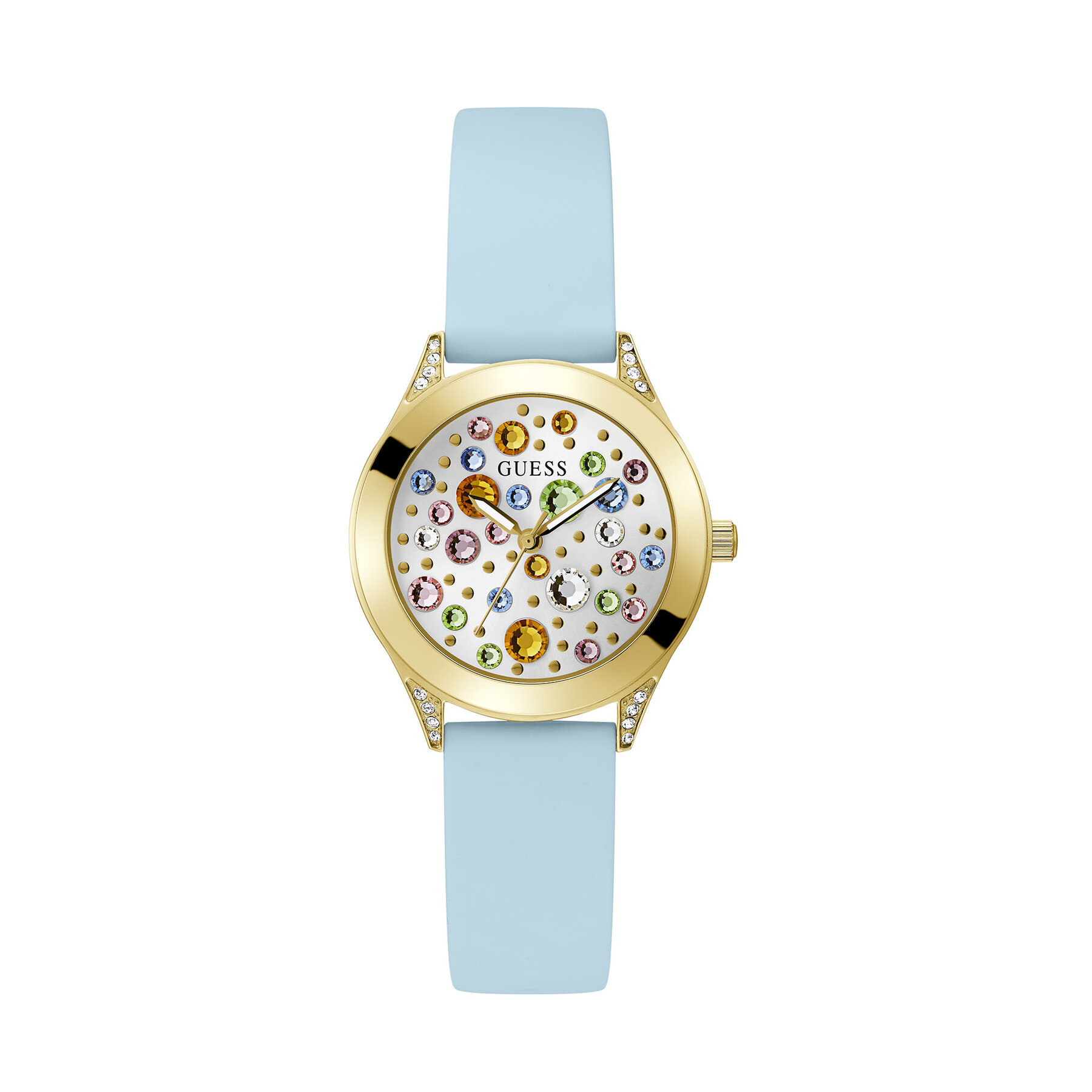 Damenuhr Guess Mini Wonderlust GW0678L1 Goldfarben Damenuhr Guess Mini Wonderlust GW0678L1 Goldfarben von Guess