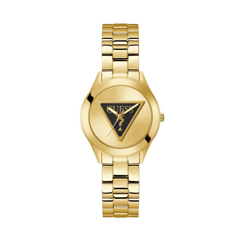 Damenuhr Guess Tri Plaque GW0675L2 Goldfarben von Guess