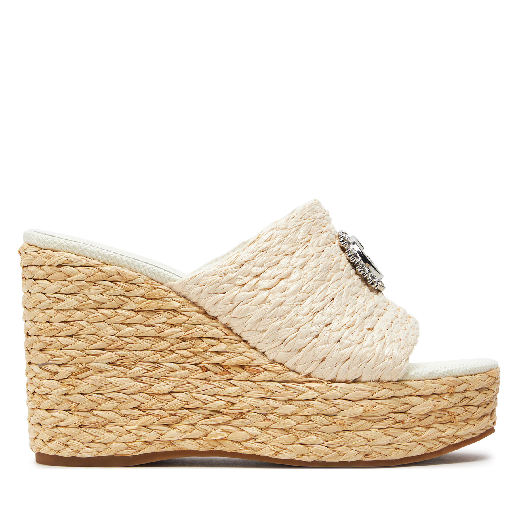 Espadrilles Guess Elsia FLGELA ELE04 Écru von Guess