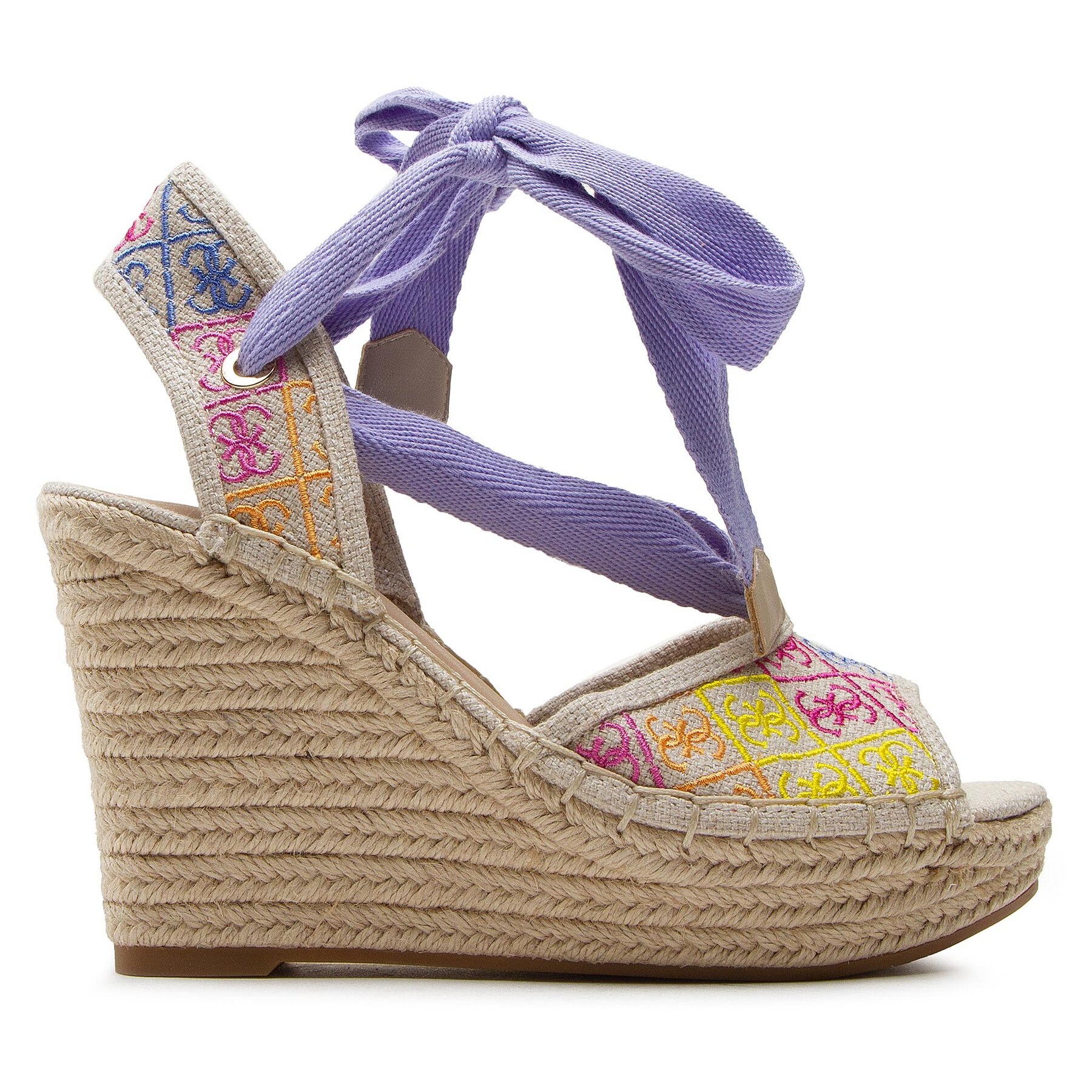 Espadrilles Guess Halona FL6HLO FAL04 Bunt von Guess