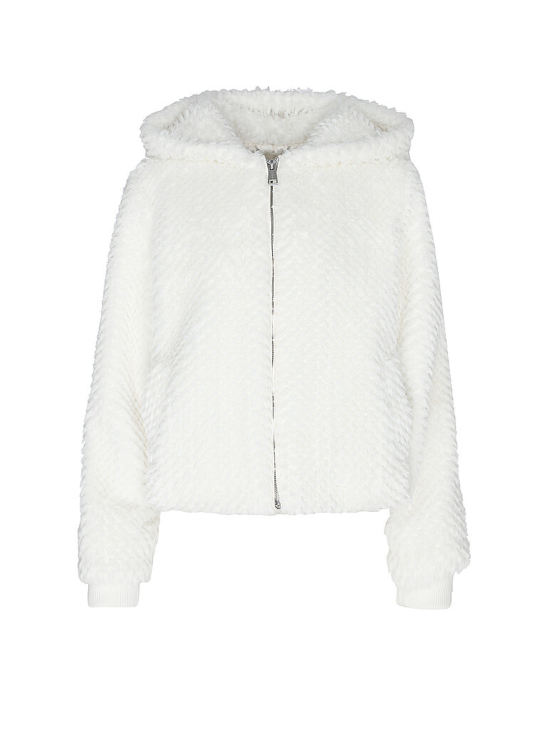 GUESS Jacke in Felloptik  creme | L von Guess