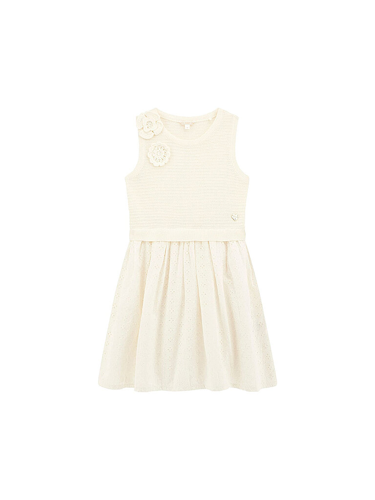 GUESS Mädchen Kleid  creme | 140 von Guess