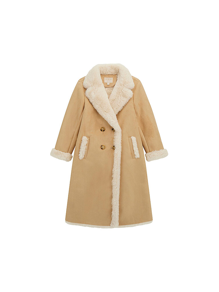 GUESS Mädchen Mantel beige | 140 von Guess