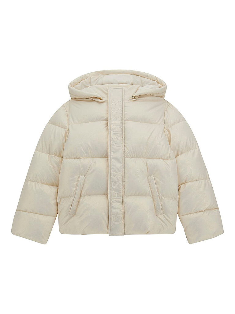 GUESS Mädchen Steppjacke creme | 152 von Guess