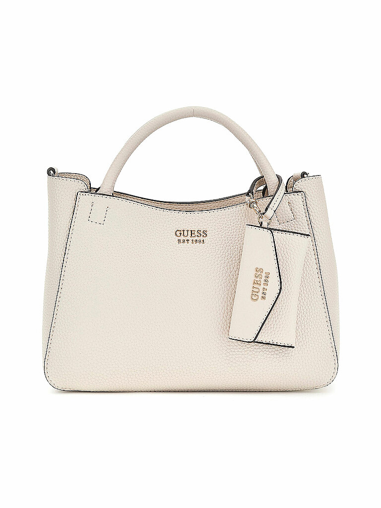 GUESS Tasche - Henkeltasche BRENTON Small weiss von Guess