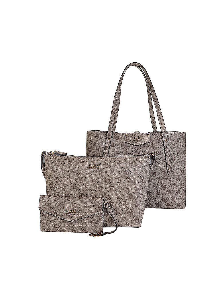 GUESS Tasche - Shopper ECO BRENTON beige von Guess