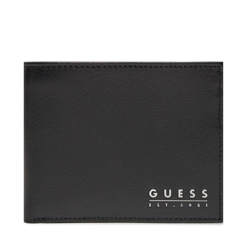 Große Herren Geldbörse Guess Fidenza Slg SMFIDA LEA20 Schwarz von Guess