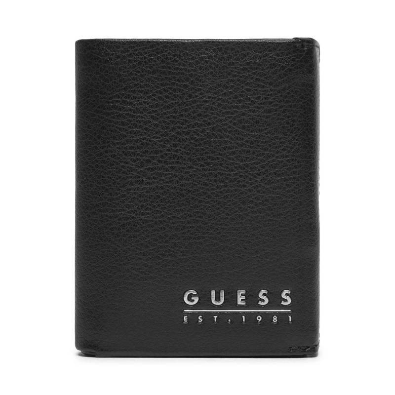 Große Herren Geldbörse Guess SMMETL LEA65 Schwarz von Guess