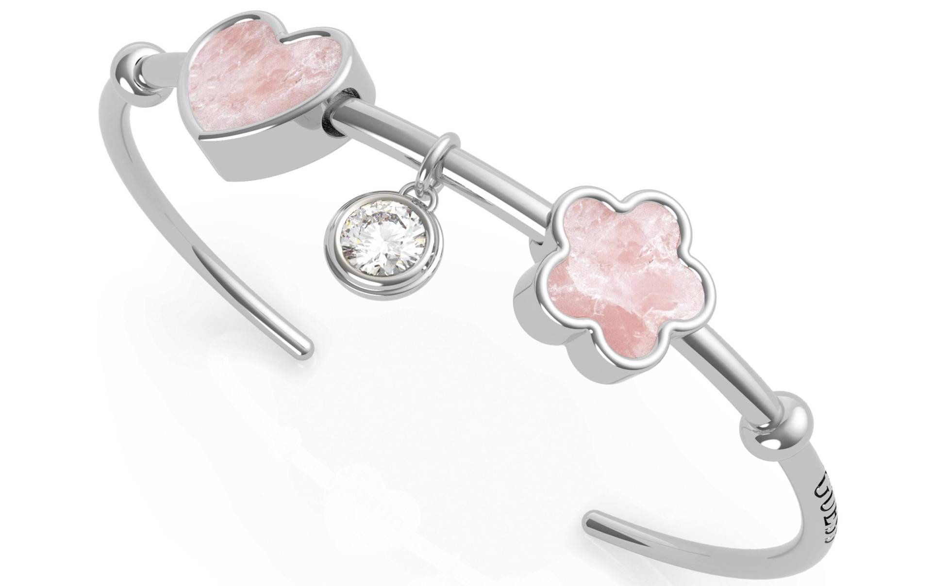 Guess Armband »Armspange Sea Gift Heart and Flower« Guess Armband »Armspange Sea Gift Heart and Flower« von Guess