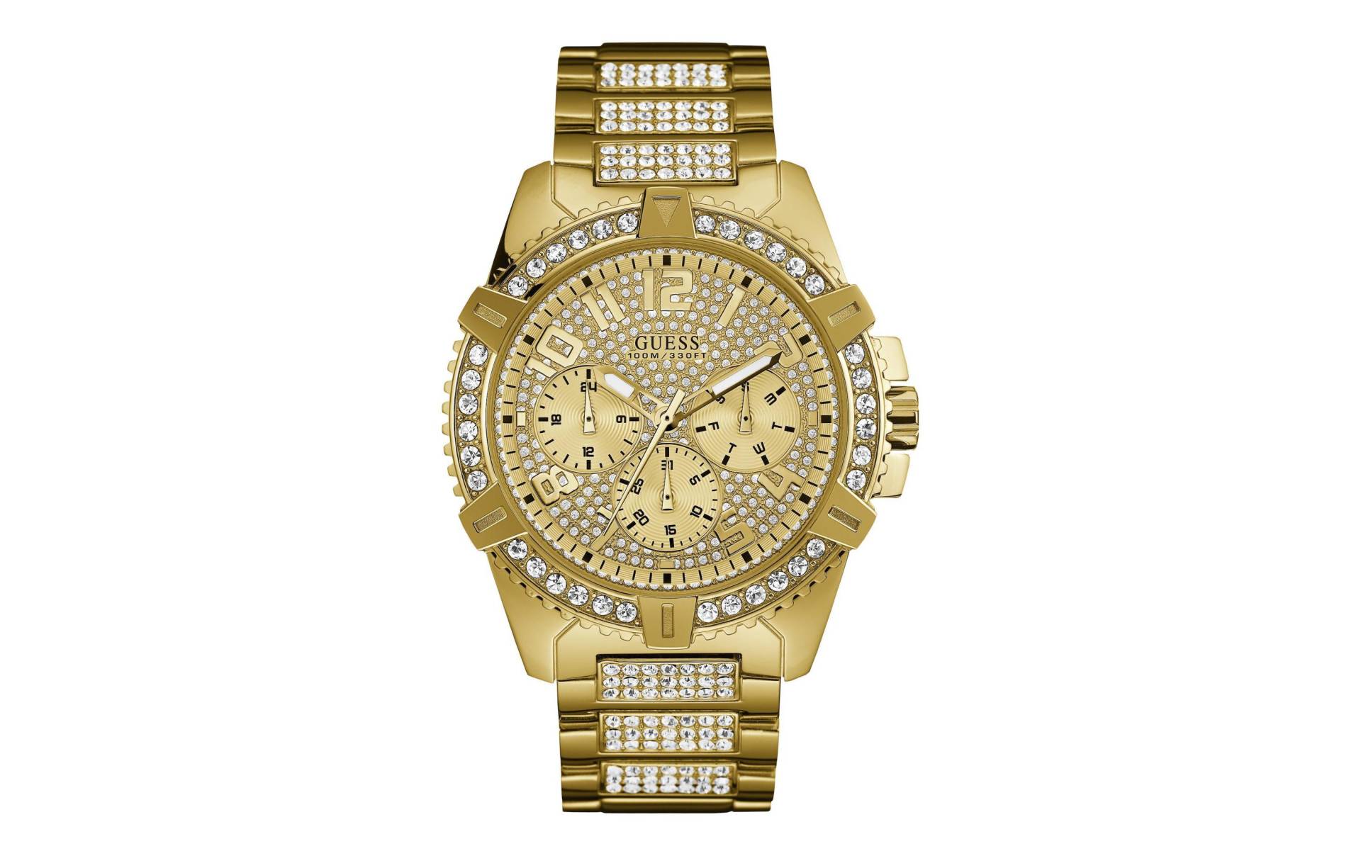 Guess Quarzuhr »Frontier W0799G2 Ø 48 mm Unisex« Guess Quarzuhr »Frontier W0799G2 Ø 48 mm Unisex« von Guess