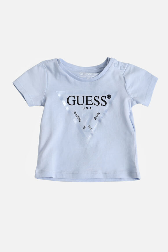 Guess Baby T-Shirt | Astral Pale Blue | Baby  | 12-18m von Guess