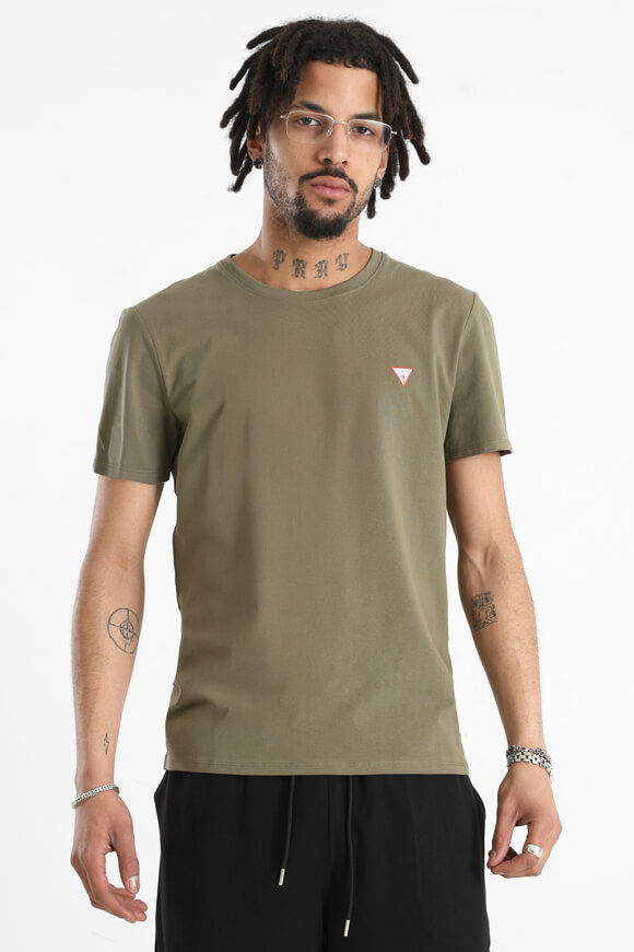 Guess Core T-Shirt | Army Olive | Herren  | L von Guess