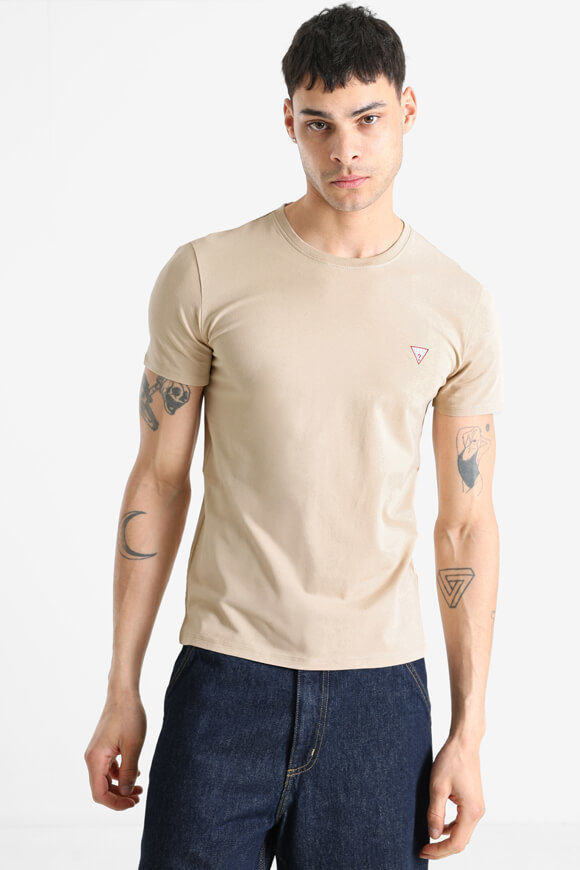 Guess Core T-Shirt | Neutral Sand | Herren  | L von Guess