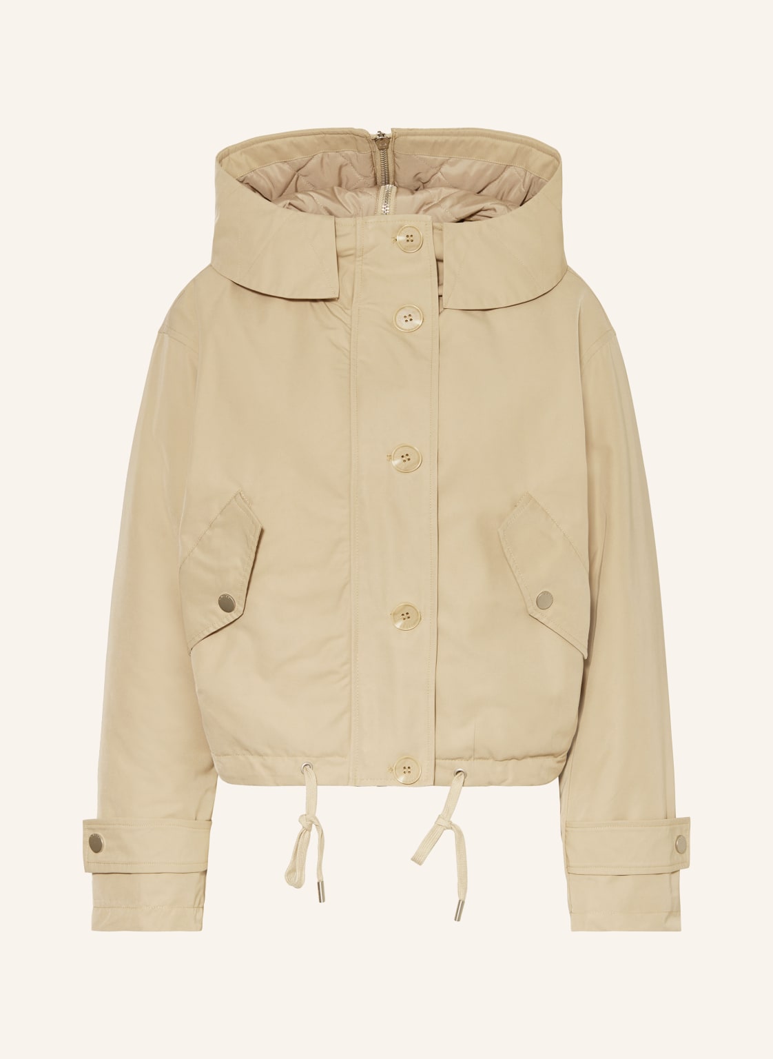 Guess Cropped-Parka Nora beige von Guess