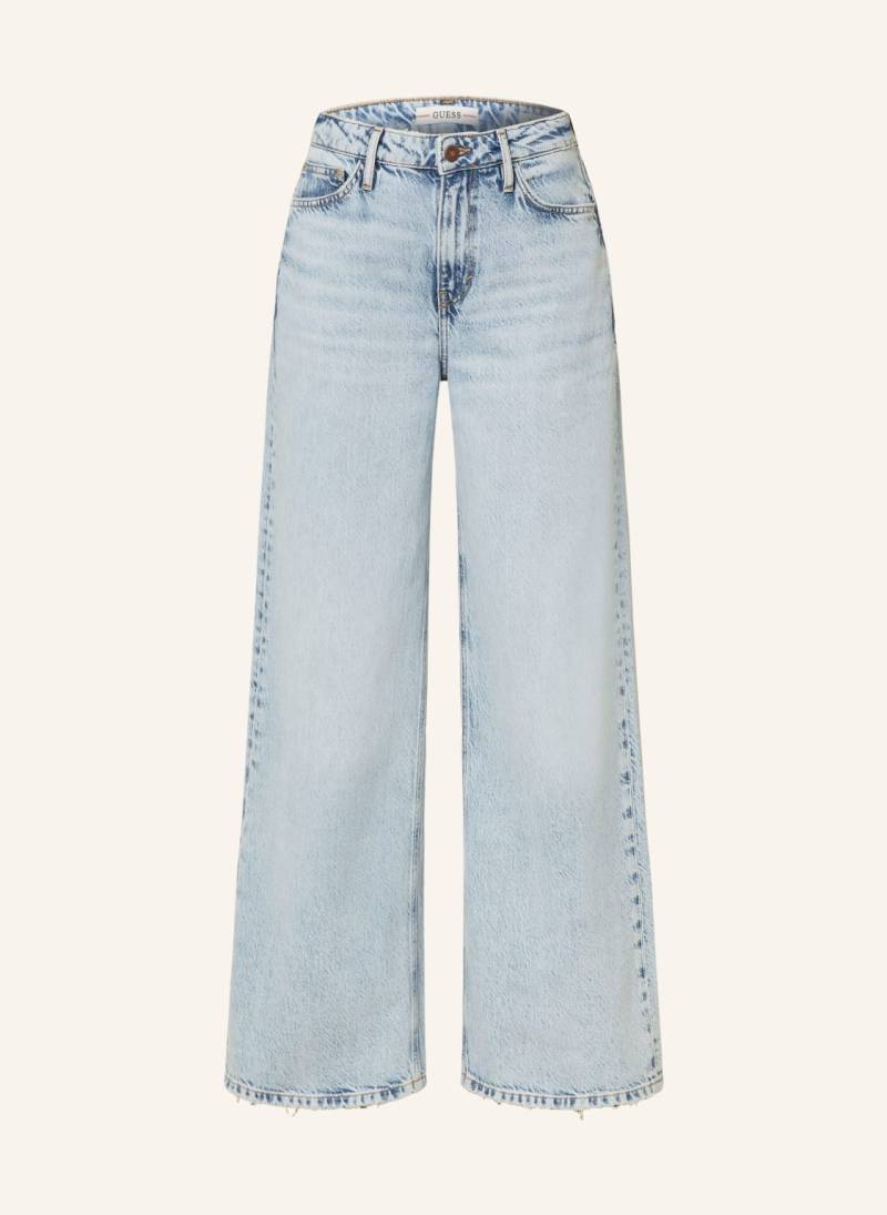 Guess Flared Jeans Bellflower blau von Guess