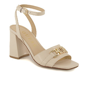 Guess Gals Damen Hohe Sandalette Creme von Guess