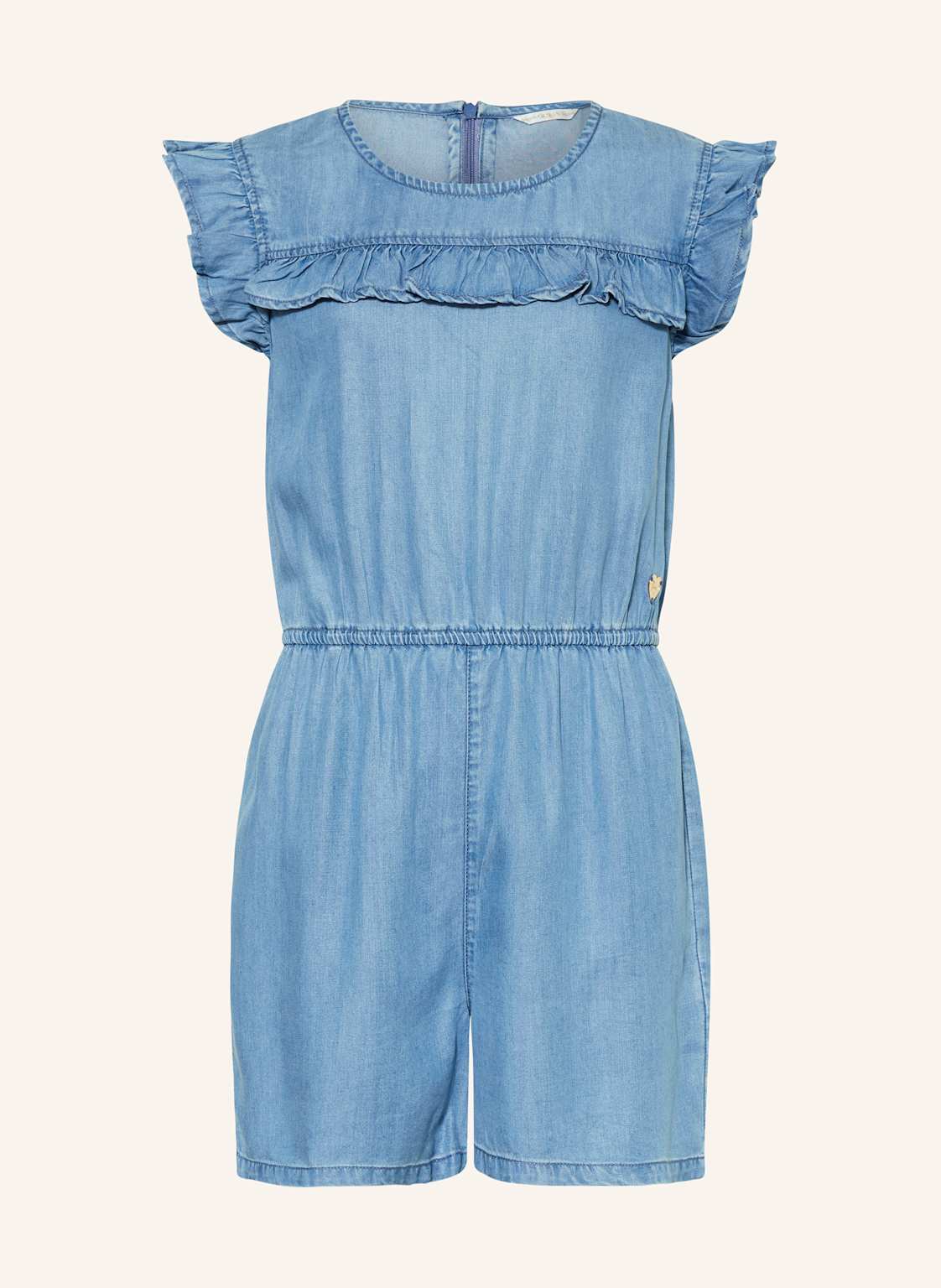 Guess Jeans-Jumpsuit Mit Volants blau Guess Jeans-Jumpsuit Mit Volants blau von Guess